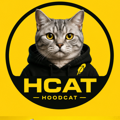 HoodCat HCAT cat logo